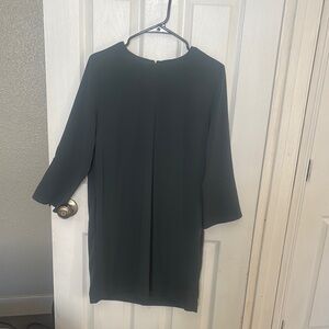 & Other stories boat neck shift mini dress